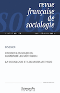 Revue française de sociologie, v. 65, no 01